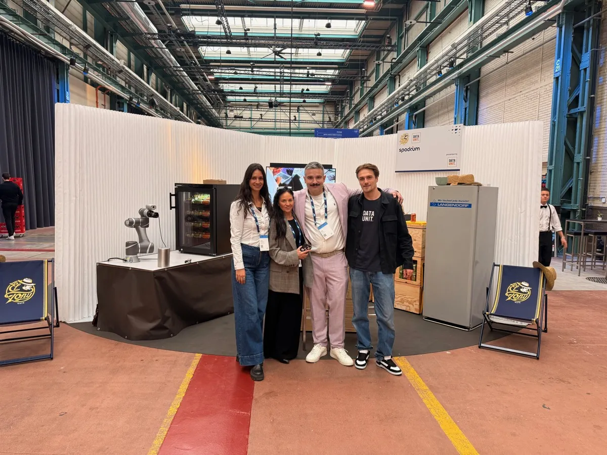 Spadoom alla SAP Now 2025 — Con un robot, un frigorifero e El Tony