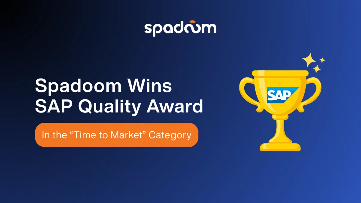 Vincitore del SAP Quality Award nella categoria "Time to Market".